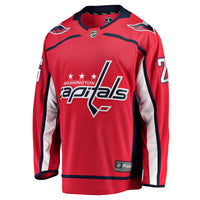 Nic Dowd Washington Capitals Hockey Jersey, Red Breakaway Home Sportswear Jersey Shirt, Long Sleeve Hockey Sweater Jersey, Casual Gift for Men
