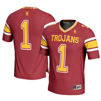 USC Trojans Football Jersey, Cardinal Sportswear Jersey Shirt, Lightweight Breathable Athletic Jersey, Casual Gift for Men, Style 200447742