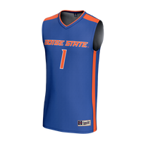 Boise State Broncos Basketball Jersey, Royal Fashion Sportswear Jersey Shirt, Sleeveless Athletic Tank Jersey, Casual Gift for Men