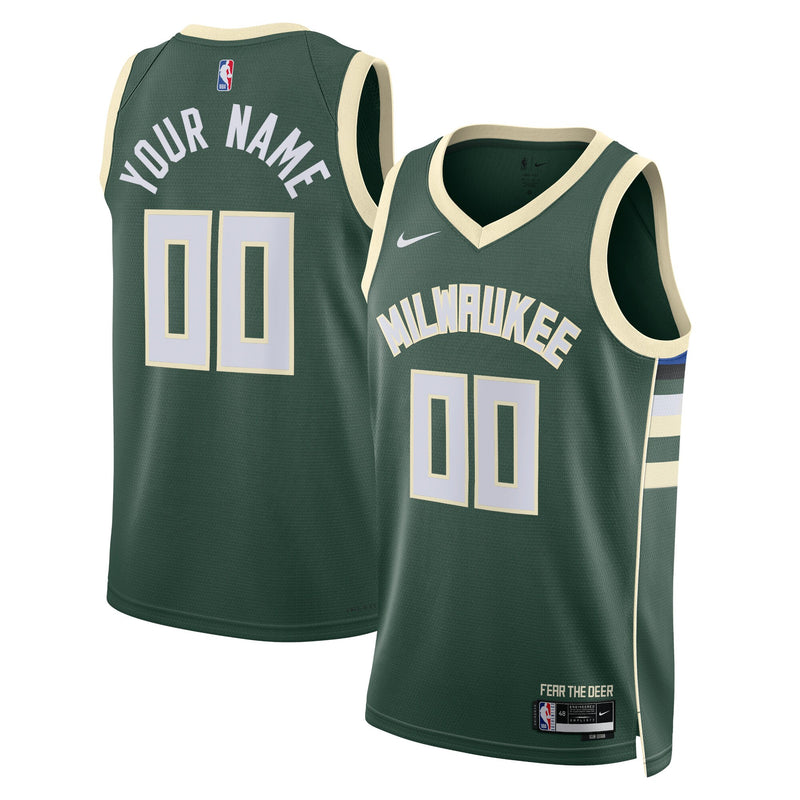Milwaukee Bucks Basketball Jersey, Swingman Sportswear Jersey Shirt, Sleeveless Athletic Tank Jersey, Casual Gift for Men, Style 13304086