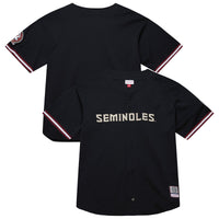 Florida State Seminoles On Football Jersey, Black Fashion Sportswear Jersey Shirt, Lightweight Breathable Athletic Jersey, Casual Gift for Men