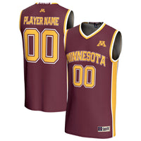 Minnesota Golden Gophers Basketball Jersey, Maroon Fashion Sportswear Jersey Shirt, Sleeveless Athletic Tank Jersey, Casual Gift for Men