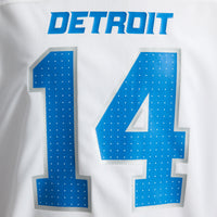 Amon-Ra St. Brown Detroit Lions Football Jersey, White Game Sportswear Jersey Shirt, Lightweight Breathable Athletic Jersey, Casual Gift for Men