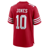 Mac Jones San Francisco 49ers Football Jersey, Scarlet Game Sportswear Jersey Shirt, Lightweight Breathable Athletic Jersey, Casual Gift for Men