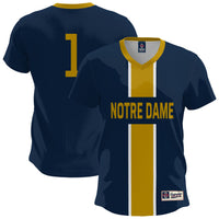 Notre Dame Fighting Irish Soccer Jersey, Sportswear Jersey Shirt, Lightweight Breathable Athletic Jersey, Casual Gift for Men, Style 200422650