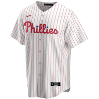 Philadelphia Phillies Baseball Jersey, White Sportswear Jersey Shirt, Lightweight Breathable Athletic Jersey, Casual Gift for Men, Style 3811593