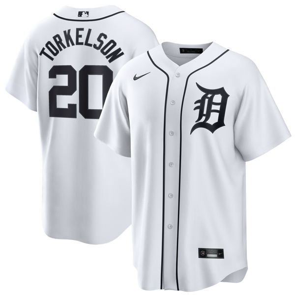 Detroit Tigers Spencer Torkelson White Home Replica Jersey
