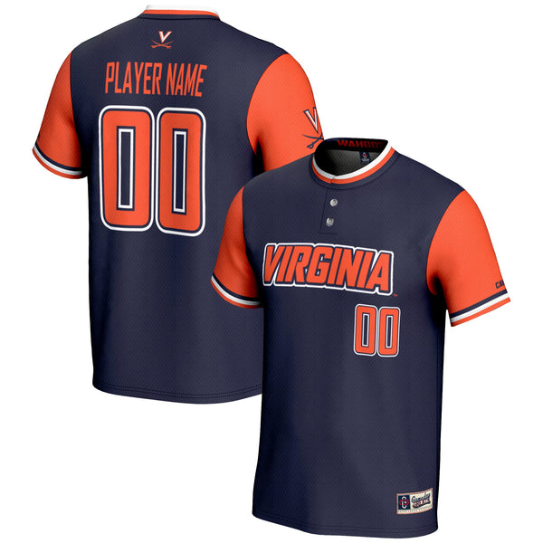 Virginia Cavaliers NIL Pick-A-Player Lightweight Softball Jersey - Navy