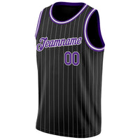 Custom Basketball Jersey, Black White Sportswear Jersey Shirt, Athletic Mesh Moisture Wicking Jersey, Casual Gift for Men, Style Black0504