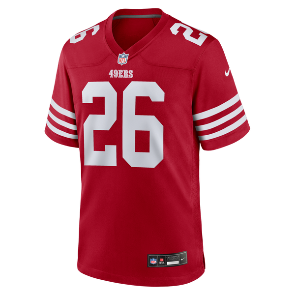 San Francisco 49ers Chase Lucas Scarlet Team Game Jersey