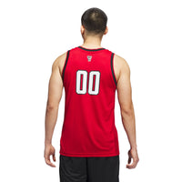 NC State Wolfpack Basketball Jersey, Red Replica Sportswear Jersey Shirt, Sleeveless Athletic Tank Jersey, Casual Gift for Men, Style 201176475