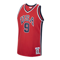 USA 1984 Michael Jordan USA Authentic Alternate Basketball Jersey, Sportswear Jersey Shirt, Sleeveless Athletic Tank Jersey, Casual Gift for Men