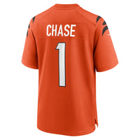 Ja'Marr Chase Cincinnati Bengals Football Jersey, Sportswear Jersey Shirt, Lightweight Athletic Jersey, Casual Gift for Men, Style 4301256