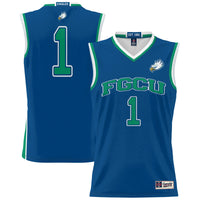 Florida Gulf Coast Eagles Basketball Jersey, Blue Sportswear Jersey Shirt, Sleeveless Athletic Tank Jersey, Casual Gift for Men, Style 201164170
