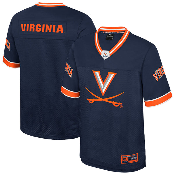 Virginia Cavaliers Nothing But The Hits Football Jersey - Navy