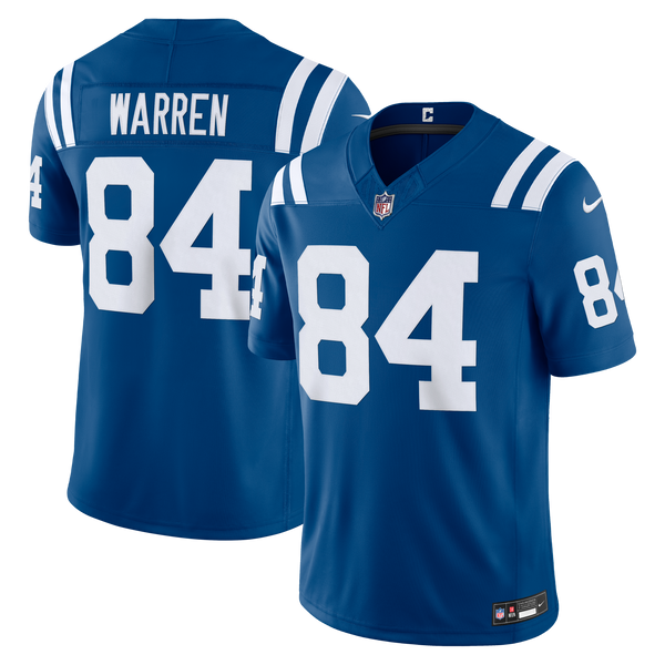Indianapolis Colts Tyler Warren Royal Team Stitched Limited Jersey