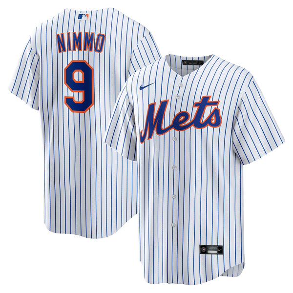 New York Mets Brandon Nimmo White Home Replica Jersey