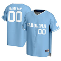 North Carolina Tar Heels Baseball Jersey, Sportswear Jersey Shirt, Lightweight Breathable Athletic Jersey, Casual Gift for Men, Style 201214287