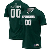 Michigan State Spartans Soccer Jersey, Sportswear Jersey Shirt, Lightweight Breathable Athletic Jersey, Casual Gift for Men, Style 201032052