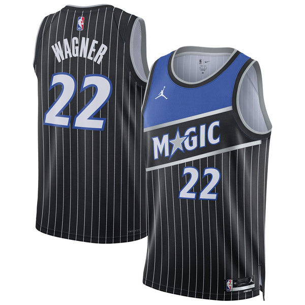 Orlando Magic Statement Edition Swingman Jersey - Black - Franz Wagner
