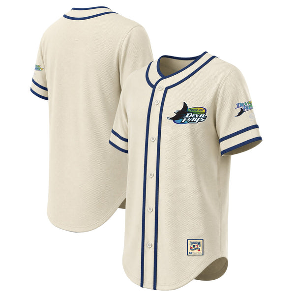 Tampa Bay Rays Natural Throwback Fashion Jersey