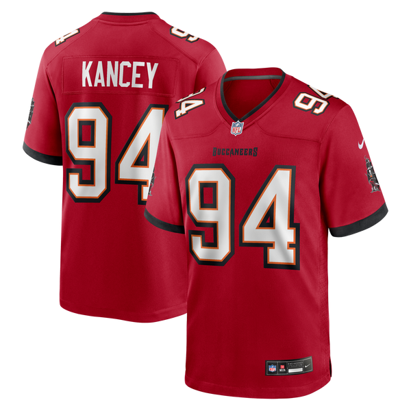 Tampa Bay Buccaneers Calijah Kancey Red Game Jersey