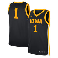 Iowa Hawkeyes Football Jersey, Black Replica Sportswear Jersey Shirt, Lightweight Breathable Athletic Jersey, Casual Gift for Men