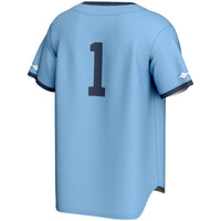 North Carolina Tar Heels Baseball Jersey, Sportswear Jersey Shirt, Lightweight Breathable Athletic Jersey, Casual Gift for Men, Style 201214746