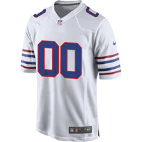 Buffalo Bills Football Jersey, White Game Alternate Sportswear Jersey Shirt, Lightweight Breathable Athletic Jersey, Casual Gift for Men