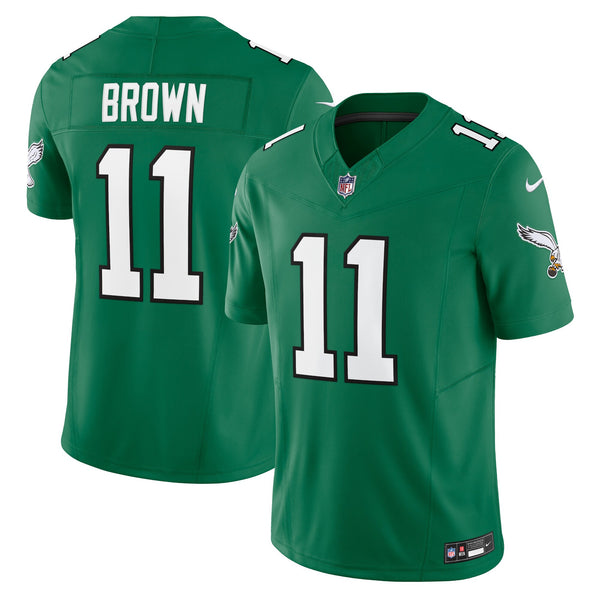Philadelphia Eagles A.J. Brown Kelly Green Limited Jersey