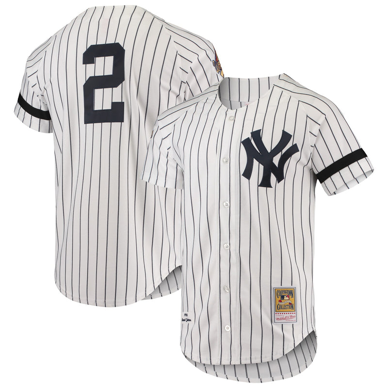 New York Yankees Baseball Jersey, White Sportswear Jersey Shirt, Lightweight Breathable Athletic Jersey, Casual Gift for Men, Style 4166314
