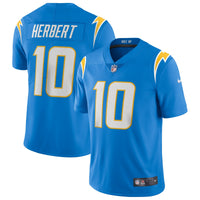 Justin Herbert Los Angeles Chargers Football Jersey, Powder Sportswear Jersey Shirt, Lightweight Breathable Athletic Jersey, Casual Gift for Men