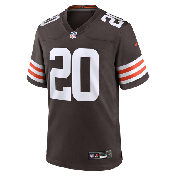 Cleveland Browns Greg Newsome II Brown Game Jersey