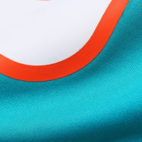 Austin Jackson Miami Dolphins Football Jersey, Aqua Game Sportswear Jersey Shirt, Lightweight Breathable Athletic Jersey, Casual Gift for Men