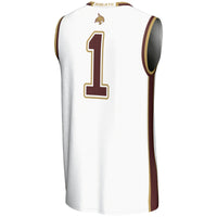 Texas State Bobcats Basketball Jersey, White Sportswear Jersey Shirt, Sleeveless Athletic Tank Jersey, Casual Gift for Men, Style 200951935
