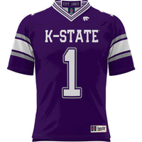 Kansas State Wildcats Football Jersey, Sportswear Jersey Shirt, Lightweight Breathable Athletic Jersey, Casual Gift for Men, Style 200425272