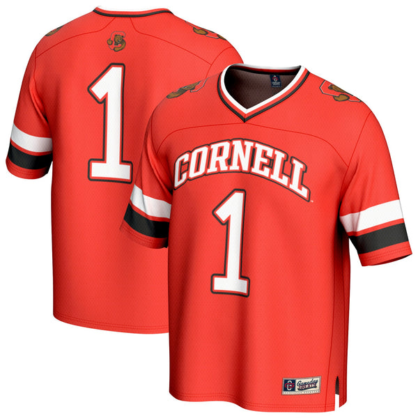 #1 Cornell Big Red Collegiate Football Fashion Jersey - Red