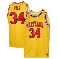 Maryland Terrapins Football Jersey, Gold Replica Sportswear Jersey Shirt, Lightweight Breathable Athletic Jersey, Casual Gift for Men