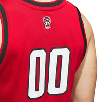 NC State Wolfpack Basketball Jersey, Red Replica Sportswear Jersey Shirt, Sleeveless Athletic Tank Jersey, Casual Gift for Men, Style 201176475