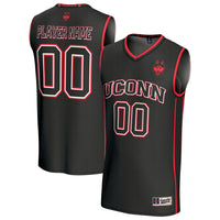 UConn Huskies Basketball Jersey, Black Fashion Lightweight Sportswear Jersey Shirt, Sleeveless Athletic Tank Jersey, Casual Gift for Men