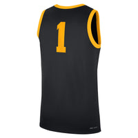 Iowa Hawkeyes Football Jersey, Black Replica Sportswear Jersey Shirt, Lightweight Breathable Athletic Jersey, Casual Gift for Men