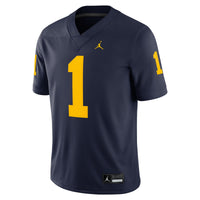 Michigan Wolverines Football Jersey, Navy Game Sportswear Jersey Shirt, Lightweight Breathable Athletic Jersey, Casual Gift for Men