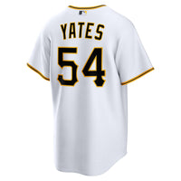 Kirby Yates Pittsburgh Pirates Baseball Jersey, White Sportswear Jersey Shirt, Lightweight Breathable Athletic Jersey, Casual Gift for Men