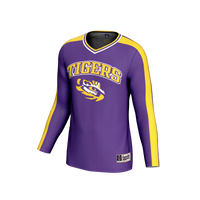 LSU Tigers Volleyball Jersey, Purple Sportswear Jersey Shirt, Lightweight Breathable Athletic Jersey, Casual Gift for Men, Style 203494807