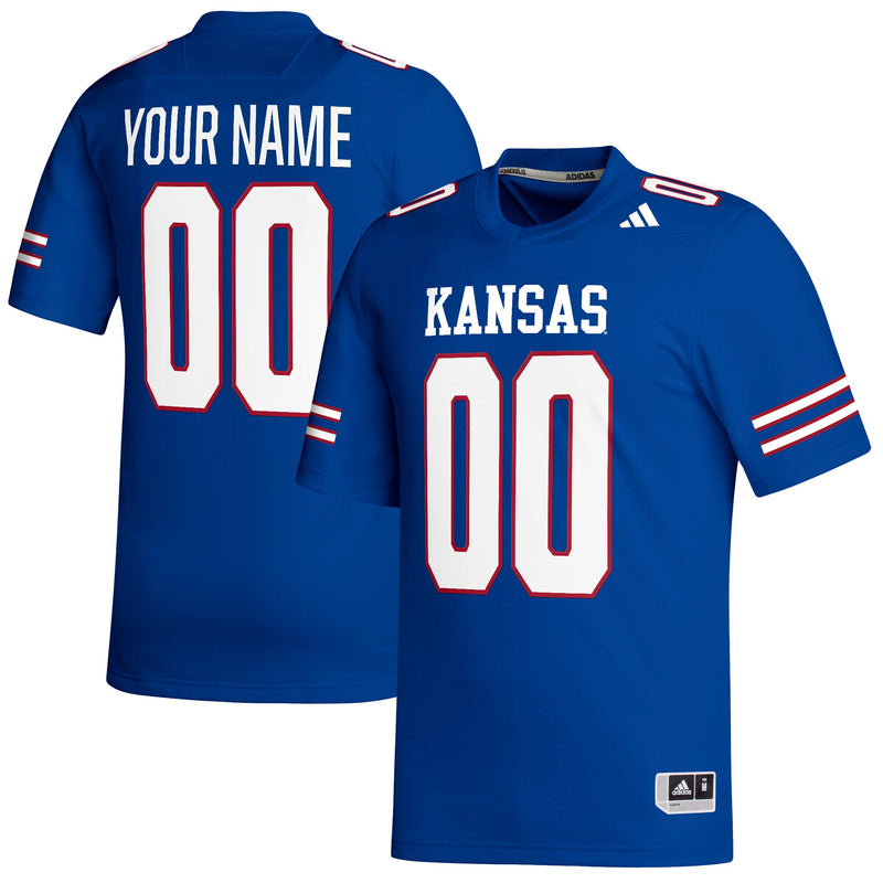 Kansas Jayhawks Football Jersey, Royal Sportswear Jersey Shirt, Lightweight Breathable Athletic Jersey, Casual Gift for Men, Style 200464417