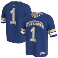 Tulsa Golden Hurricane Football Jersey, Royal Fashion Sportswear Jersey Shirt, Lightweight Breathable Athletic Jersey, Casual Gift for Men