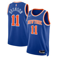 Jalen Brunson New York Knicks Basketball Jersey, Blue Swingman Sportswear Jersey Shirt, Sleeveless Athletic Tank Jersey, Casual Gift for Men