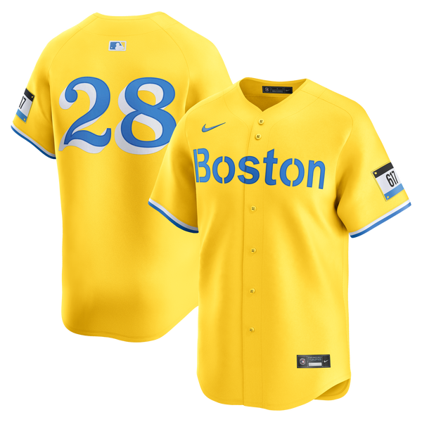 Boston Red Sox Kristian Campbell Gold Alternate Limited Jersey