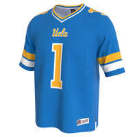 UCLA Bruins Football Jersey, Blue Fashion Lightweight Sportswear Jersey Shirt, Lightweight Breathable Athletic Jersey, Casual Gift for Men