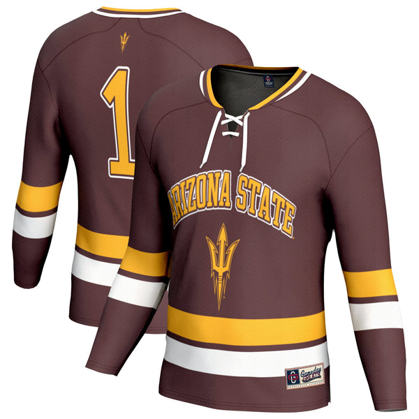Arizona State Sun Devils Lightweight Hockey Fashion Jersey - Maroon